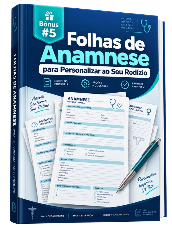 Folhas de Anamnese para Personalizar ao Seu Rodízio