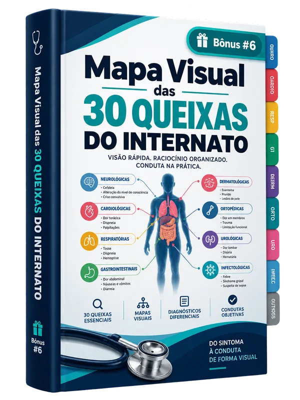 Mapa Visual das 30 Queixas do Internato